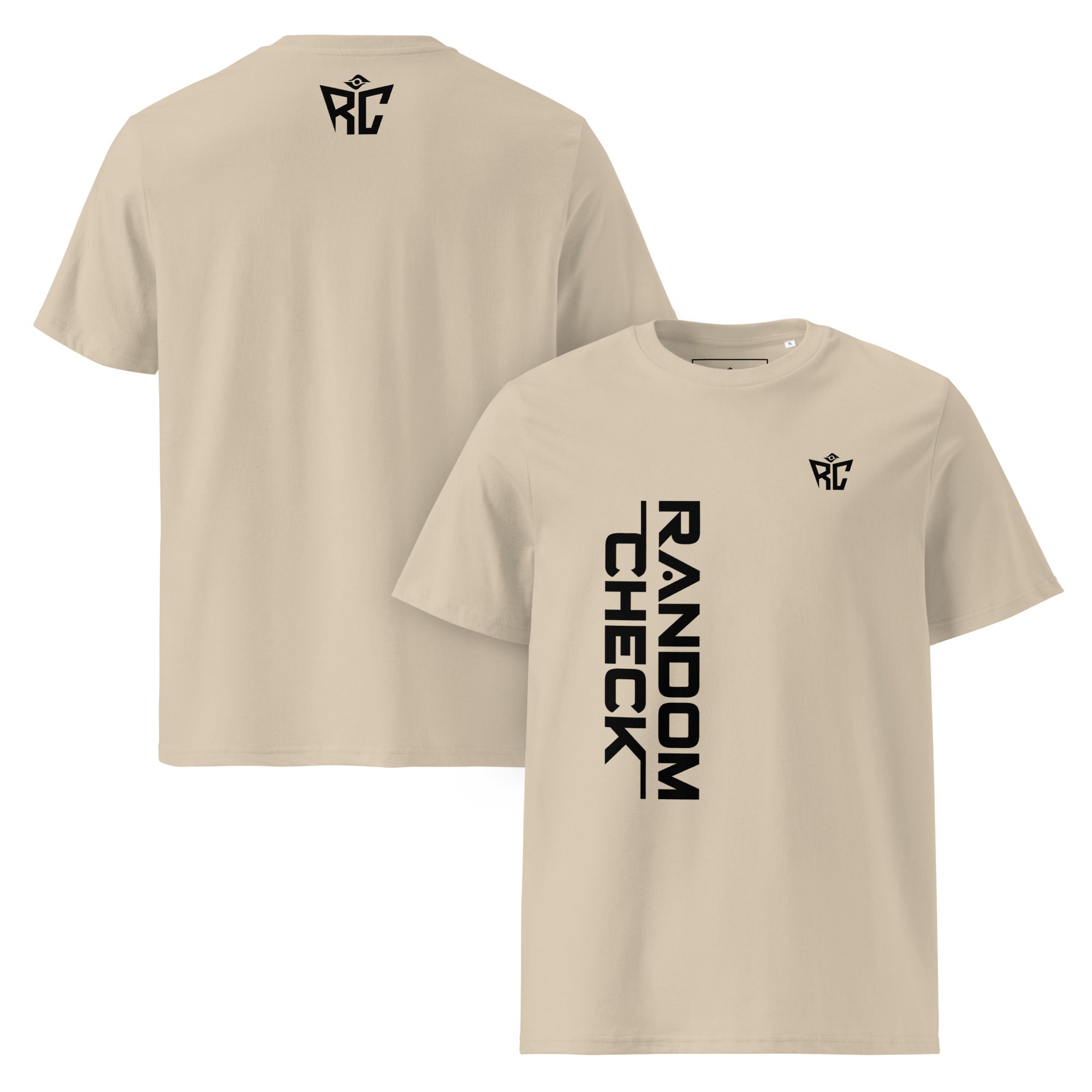 Desert dust Archive Tee front and back view - Random Check premium women's t-shirt