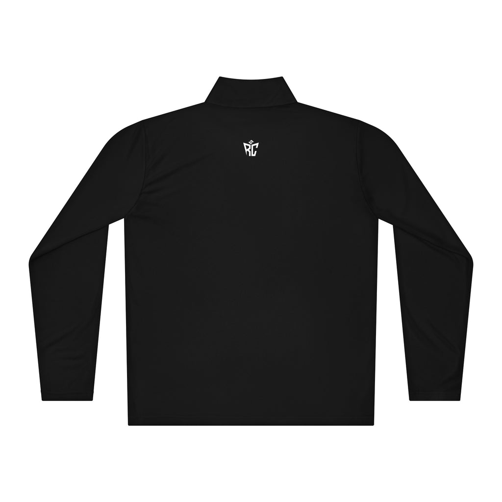 Black long-sleeve shirt on a white background